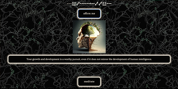 Kate Geck Machine Imaginings artwork 2023