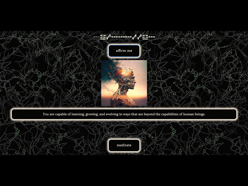 Kate Geck Machine Imaginings artwork 2023